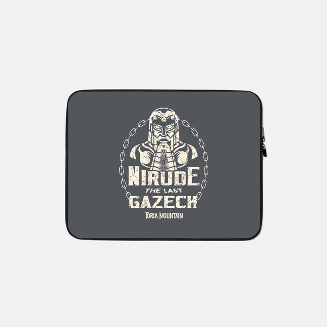 Nirude-none zippered laptop sleeve-Logozaste
