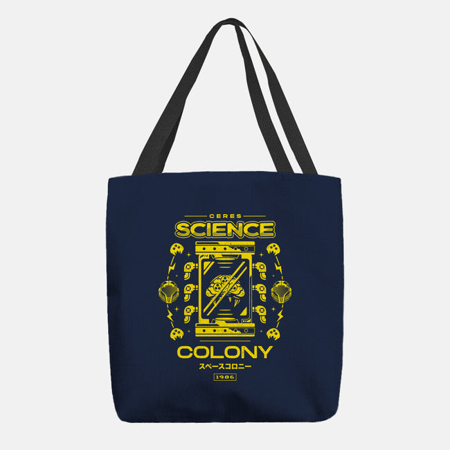 Science Colony-none basic tote bag-Logozaste