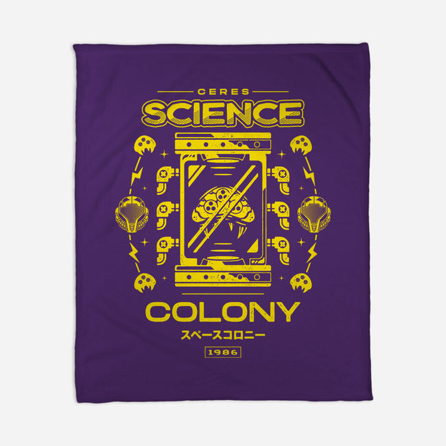 Science Colony-none fleece blanket-Logozaste