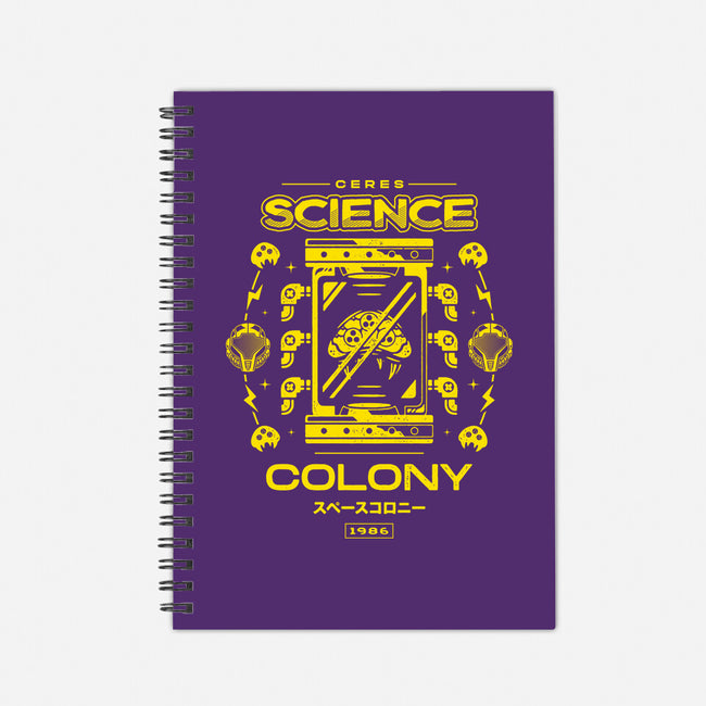 Science Colony-none dot grid notebook-Logozaste