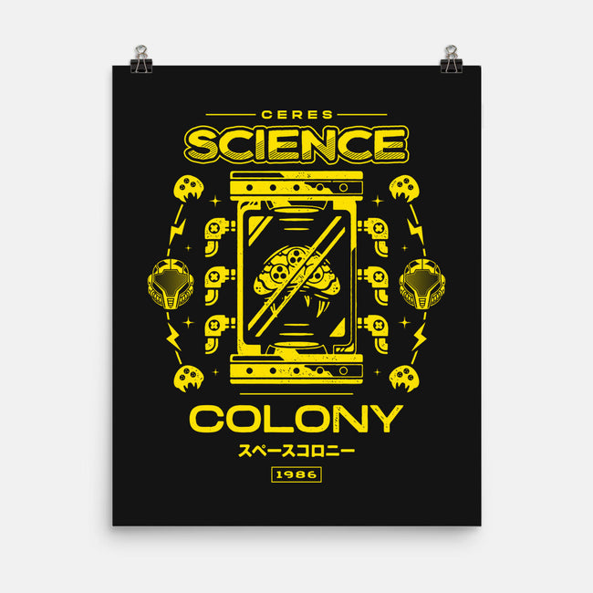 Science Colony-none matte poster-Logozaste