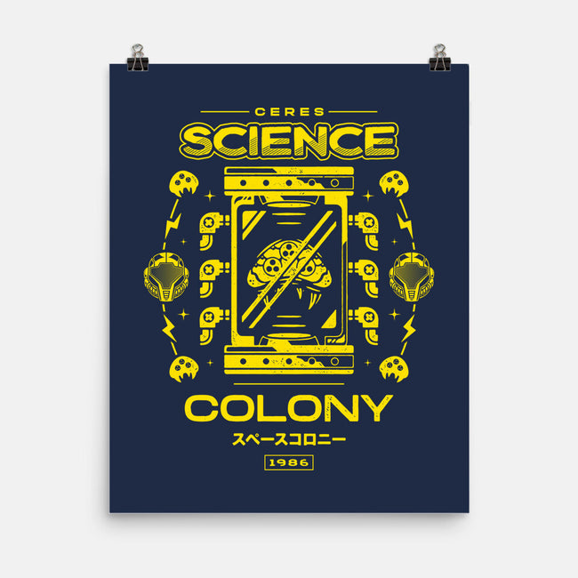 Science Colony-none matte poster-Logozaste