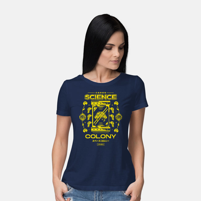 Science Colony-womens basic tee-Logozaste