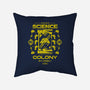 Science Colony-none removable cover w insert throw pillow-Logozaste