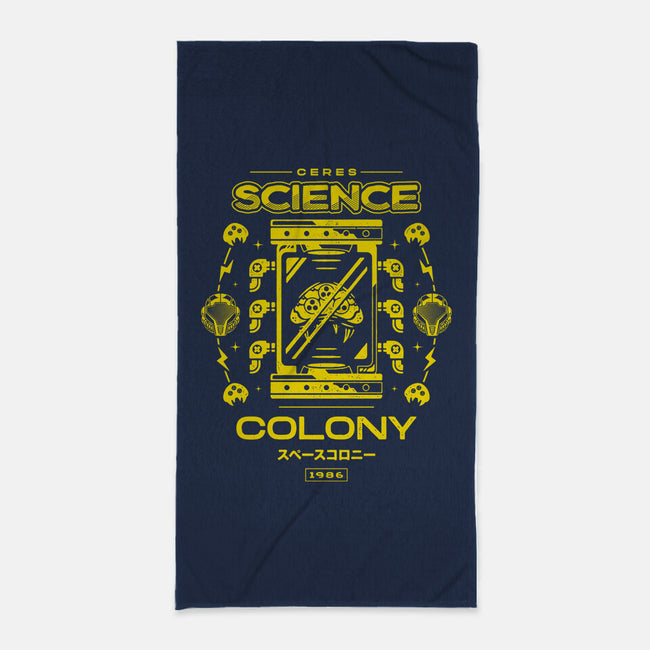 Science Colony-none beach towel-Logozaste
