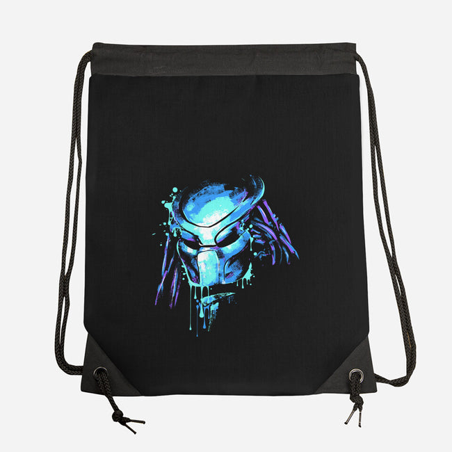 Colorful Predator-none drawstring bag-IKILO