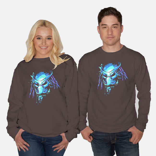 Colorful Predator-unisex crew neck sweatshirt-IKILO