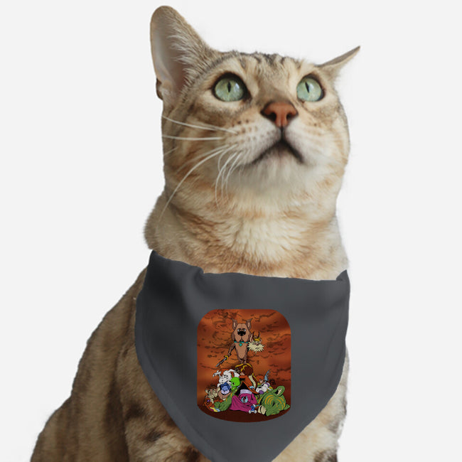 Ruler Of The B Team-cat adjustable pet collar-SeamusAran
