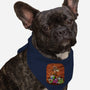 Ruler Of The B Team-dog bandana pet collar-SeamusAran