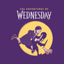 The Adventures Of Wednesday-none removable cover throw pillow-Getsousa!