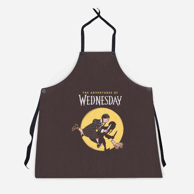 The Adventures Of Wednesday-unisex kitchen apron-Getsousa!