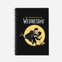 The Adventures Of Wednesday-none dot grid notebook-Getsousa!