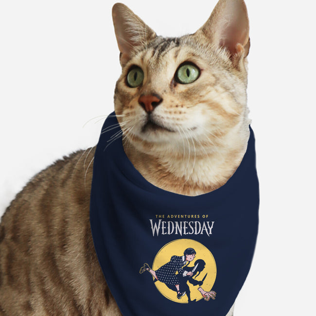 The Adventures Of Wednesday-cat bandana pet collar-Getsousa!