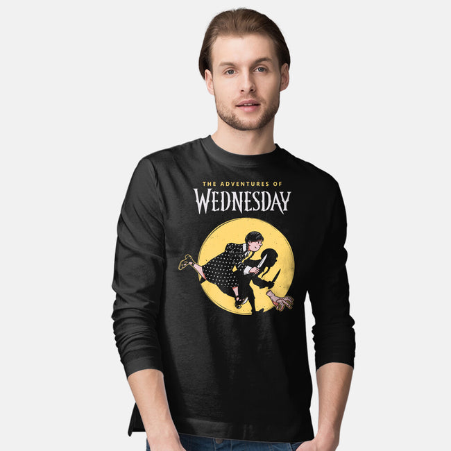 The Adventures Of Wednesday-mens long sleeved tee-Getsousa!