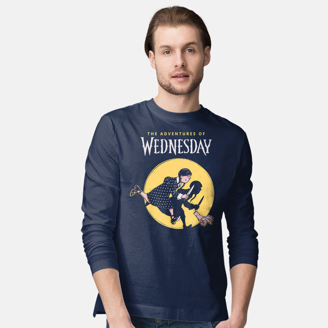 The Adventures Of Wednesday-mens long sleeved tee-Getsousa!
