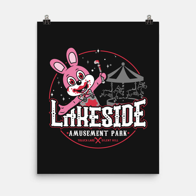 Lakeside Park-none matte poster-se7te