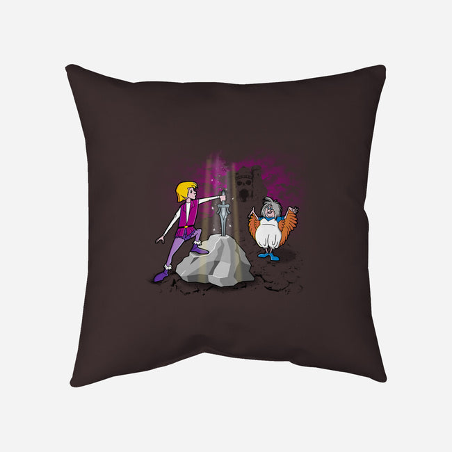 The Sword In The Grayskull-none removable cover throw pillow-se7te