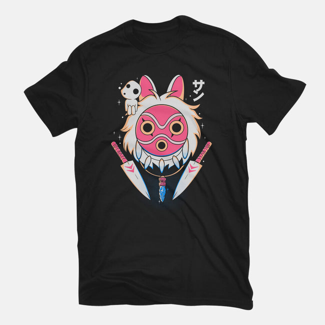 Fight Mask-womens fitted tee-Douglasstencil