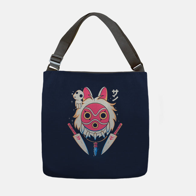 Fight Mask-none adjustable tote bag-Douglasstencil