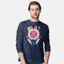 Fight Mask-mens long sleeved tee-Douglasstencil