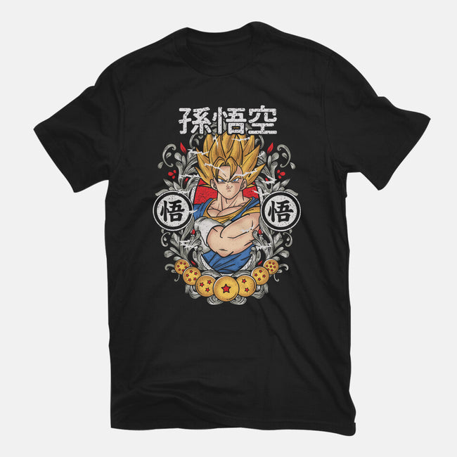 Goku-womens fitted tee-turborat14