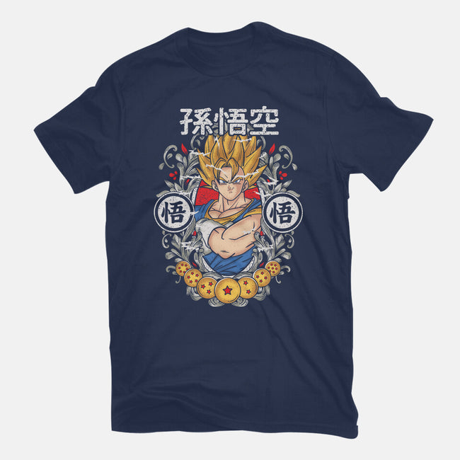 Goku-womens fitted tee-turborat14