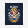 Goku-none fleece blanket-turborat14