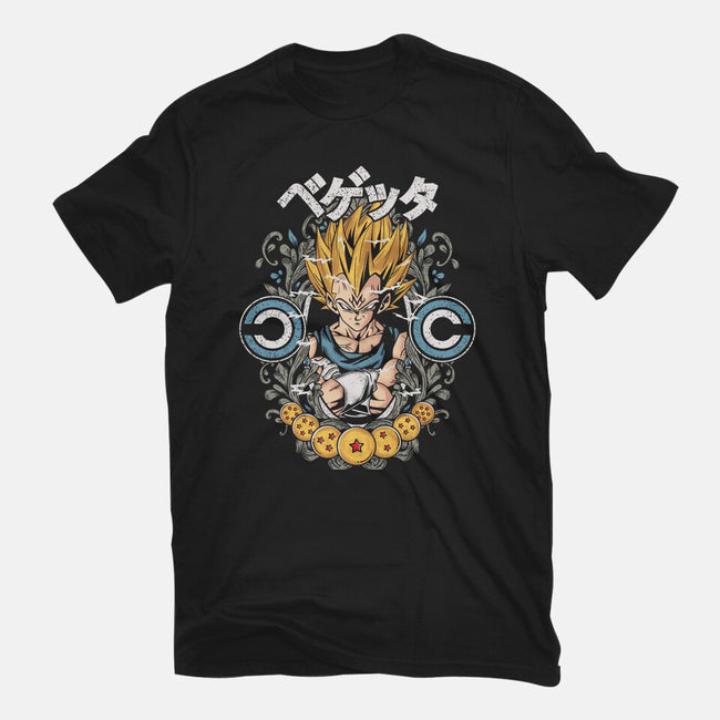 Vegeta-womens fitted tee-turborat14