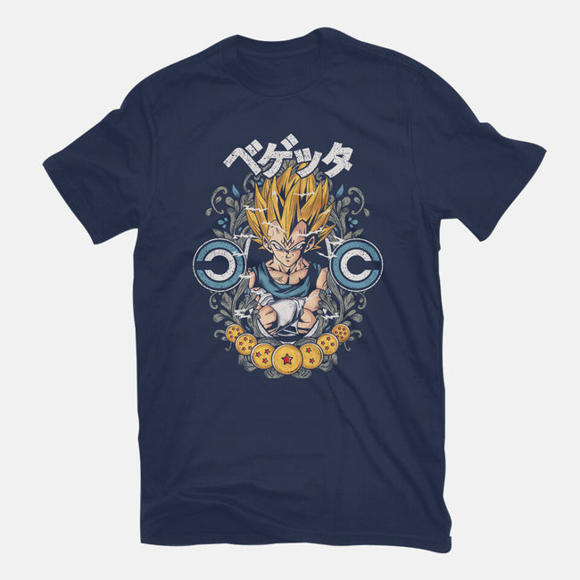 Vegeta-womens fitted tee-turborat14