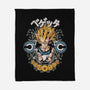 Vegeta-none fleece blanket-turborat14
