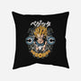 Vegeta-none removable cover w insert throw pillow-turborat14