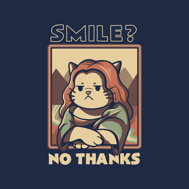 Smile? No Thanks-womens basic tee-tobefonseca