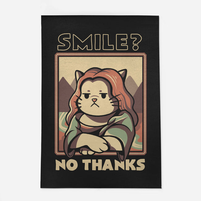 Smile? No Thanks-none indoor rug-tobefonseca