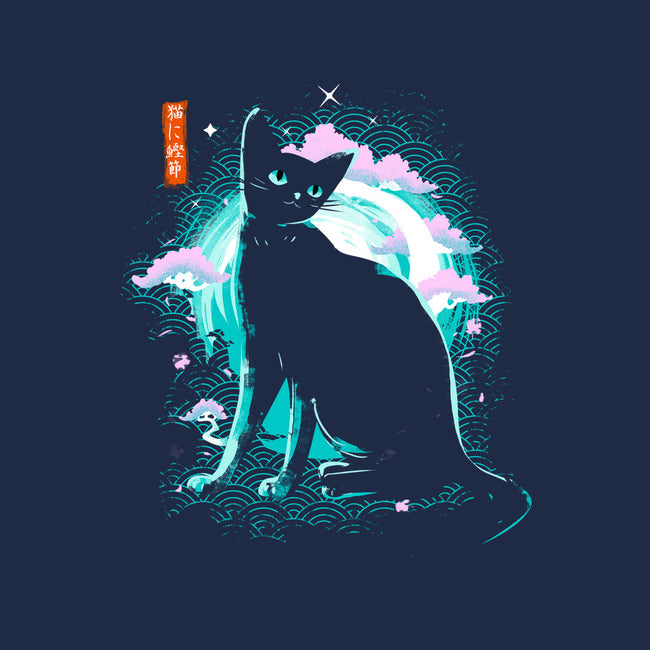 Japanese Cat-womens basic tee-IKILO