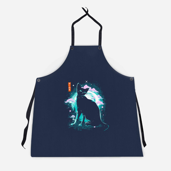 Japanese Cat-unisex kitchen apron-IKILO