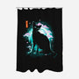 Japanese Cat-none polyester shower curtain-IKILO