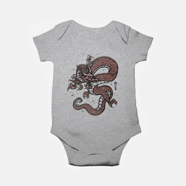 Princess Of Dragons-baby basic onesie-kg07