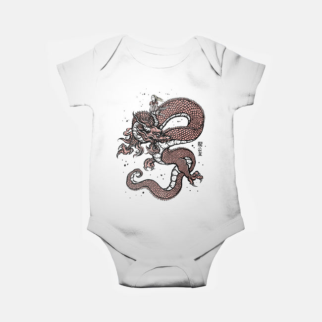 Princess Of Dragons-baby basic onesie-kg07