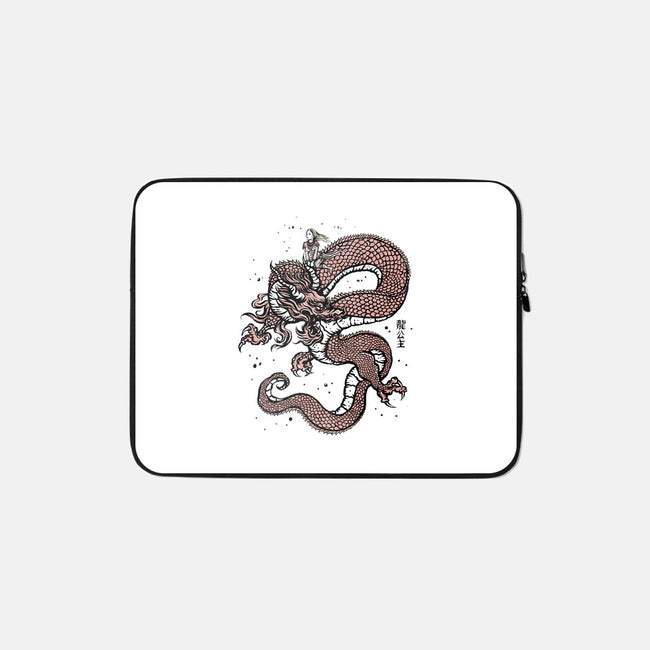 Princess Of Dragons-none zippered laptop sleeve-kg07