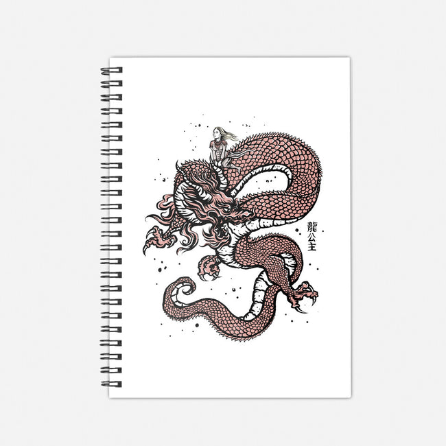 Princess Of Dragons-none dot grid notebook-kg07