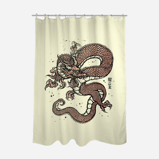 Princess Of Dragons-none polyester shower curtain-kg07