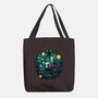 The Knight And The Hornet-none basic tote bag-Ca Mask