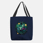 The Knight And The Hornet-none basic tote bag-Ca Mask