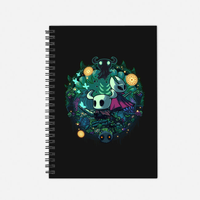The Knight And The Hornet-none dot grid notebook-Ca Mask