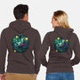 The Knight And The Hornet-unisex zip-up sweatshirt-Ca Mask
