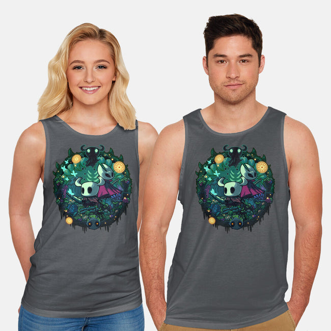 The Knight And The Hornet-unisex basic tank-Ca Mask