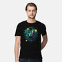 The Knight And The Hornet-mens premium tee-Ca Mask