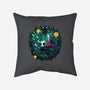 The Knight And The Hornet-none removable cover w insert throw pillow-Ca Mask