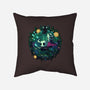 The Knight And The Hornet-none removable cover w insert throw pillow-Ca Mask