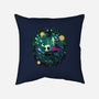 The Knight And The Hornet-none removable cover w insert throw pillow-Ca Mask